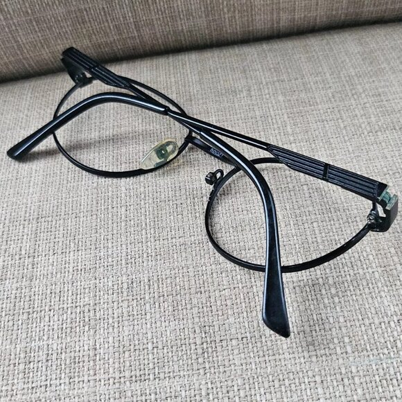 Kirkland Signature Glasses/Sunglasses Frame SATIN BLACK BIG SKY Made Italy - Picture 5 of 12